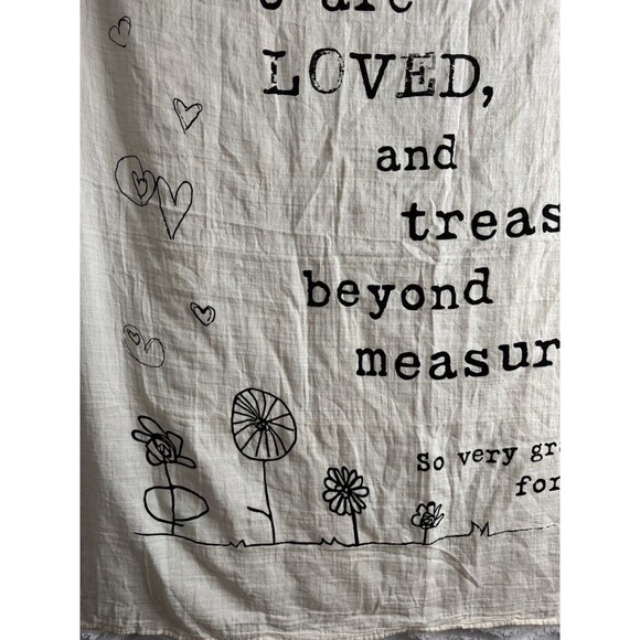 Dear Little One Photo Swaddle True By Kelly Rae Roberts Measures 50”x48” Cream - Picture 4 of 9
